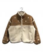 UGGアグ）の古着「Marlene Jacket」｜ブラウン×ベージュ