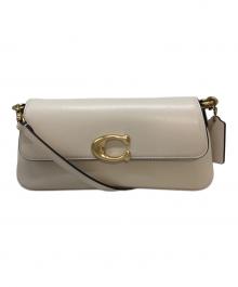 COACH（コーチ）の古着「ジェット ショルダー バッグ」｜ベージュ