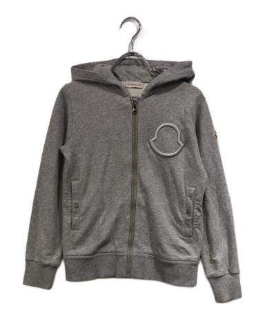 中古・古着通販】MONCLER (モンクレール) ジップパーカー グレー