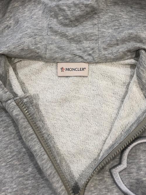 MONCLER（モンクレール）MONCLER (モンクレール) ジップパーカー グレー サイズ:SIZE 152CMの古着・服飾アイテム