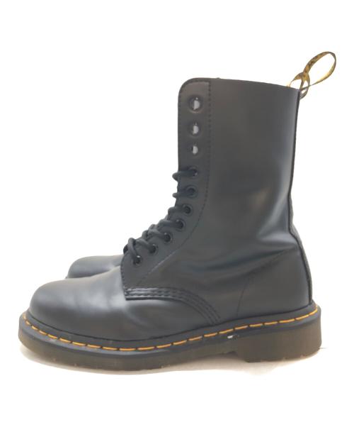 Dr.Martens（ドクターマーチン）Dr.Martens (ドクターマーチン) 10ホールブーツ ブラック サイズ:SIZE 7の古着・服飾アイテム