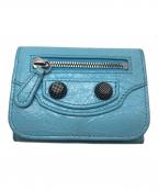 BALENCIAGAバレンシアガ）の古着「Le Cagole Mini Wallet」｜ブルー