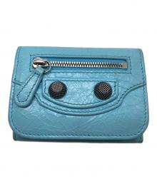 BALENCIAGA（バレンシアガ）の古着「Le Cagole Mini Wallet」｜ブルー