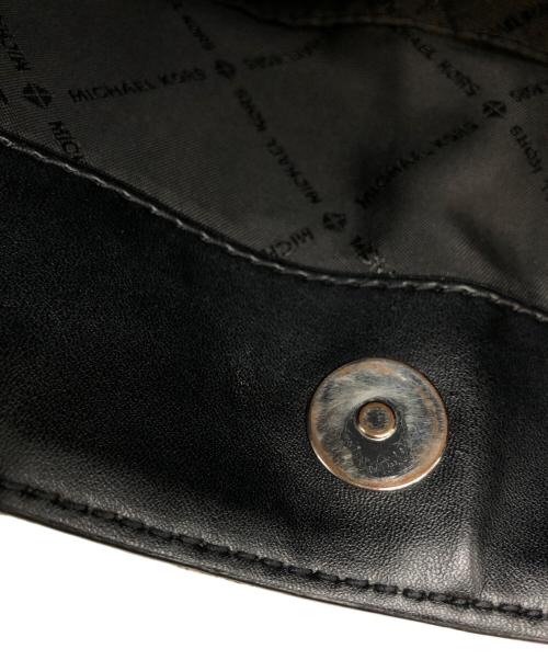 MICHAEL KORS（マイケルコース）MICHAEL KORS (マイケルコース) MKシグネチャージャガード2WAYバッグ ベージュの古着・服飾アイテム