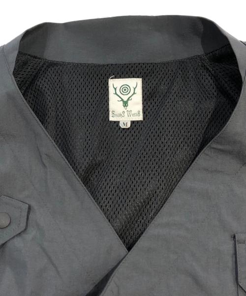 South2 West8（サウスツー ウエストエイト）south2 west8 (サウスツー ウエストエイト) Sherpa jacket グレー サイズ:SIZE Mの古着・服飾アイテム
