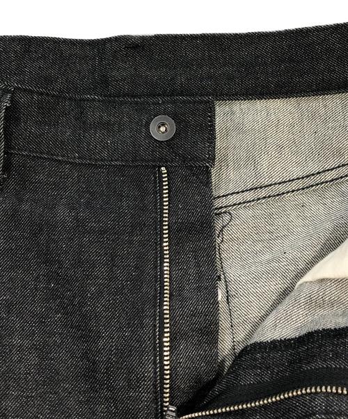 COMME des GARCONS BLACKMARKET（コムデギャルソンブラックマーケット）COMME des GARCONS BLACKMARKET (コムデギャルソンブラックマーケット) サルエルデニムパンツ ブラック サイズ:SIZE XLの古着・服飾アイテム