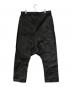 COMME des GARCONS BLACKMARKET (コムデギャルソンブラックマーケット) サルエルデニムパンツ ブラック サイズ:SIZE XL：25000円
