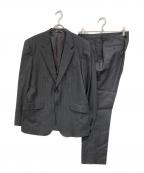 Paul Smith COLLECTIONポールスミス コレクション）の古着「2Bストライプセットアップスーツ」｜グレー