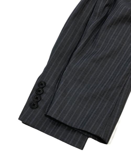 Paul Smith COLLECTION（ポールスミス コレクション）Paul Smith COLLECTION (ポールスミス コレクション) 2Bストライプセットアップスーツ グレー サイズ:SIZE LXの古着・服飾アイテム