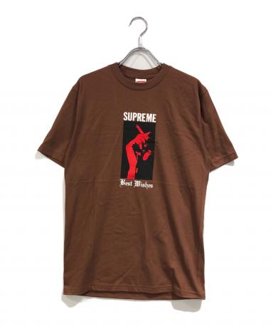 中古・古着通販】Supreme (シュプリーム) Wish Tee ブラウン サイズ