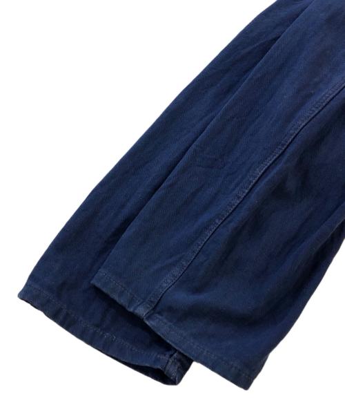 USED（USED）USED (ユーズド) フレンチワークジャケット ブルー サイズ:SIZE 48の古着・服飾アイテム
