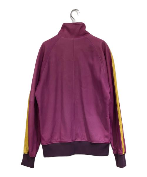 drestrip（ドレストリップ）drestrip (ドレストリップ) レザートラックジャケット パープル×イエロー サイズ:SIZE 4の古着・服飾アイテム