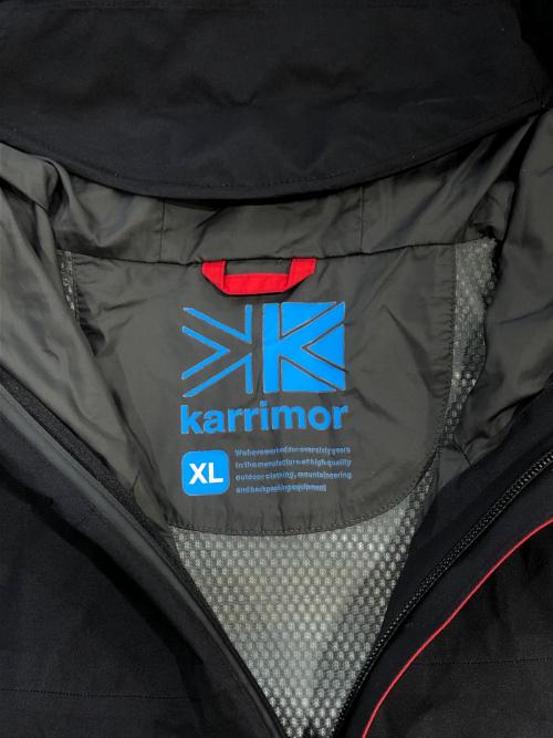 Karrimor（カリマー）Karrimor (カリマー) イーデイル ジャケット/マウンテンパーカー ブラック×レッド サイズ:SIZE XLの古着・服飾アイテム