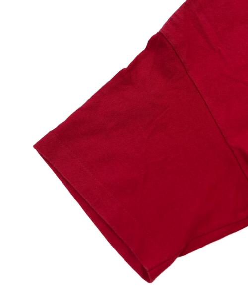 stussy（ステューシー）stussy (ステューシー) プリントTシャツ レッド サイズ:SIZE Mの古着・服飾アイテム