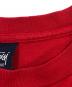 中古・古着 stussy (ステューシー) プリントTシャツ レッド サイズ:SIZE M：6000円