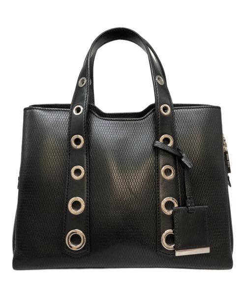BOSS HUGO BOSS（ボス ヒューゴボス）BOSS HUGO BOSS (ボス ヒューゴボス) ハンドバッグ ブラックの古着・服飾アイテム