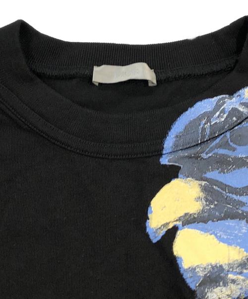 DIOR HOMME（ディオール オム）Dior Homme (ディオール オム) ロゴプリントカットソー ブラック サイズ:SIZE Mの古着・服飾アイテム