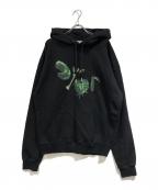 DIOR HOMME×cactus jackディオール オム×カクタス・ジャック）の古着「ロゴプリントパーカー」｜ブラック