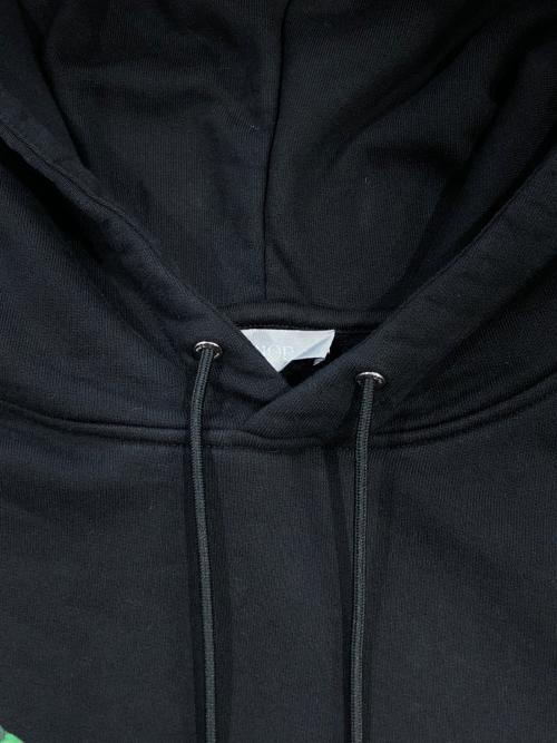 DIOR HOMME（ディオール オム）Dior Homme (ディオール オム) cactus jack (カクタス・ジャック) ロゴプリントパーカー ブラック サイズ:SIZE XSの古着・服飾アイテム