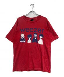 Weezer（ウィーザー）の古着「半袖Tシャツ」｜レッド