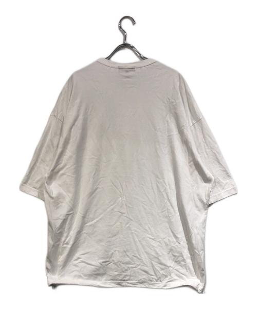 COMME des GARCONS HOMME（コムデギャルソン オム）COMME des GARCONS HOMME (コムデギャルソン オム) S/S Tee ホワイト サイズ:SIZE Lの古着・服飾アイテム