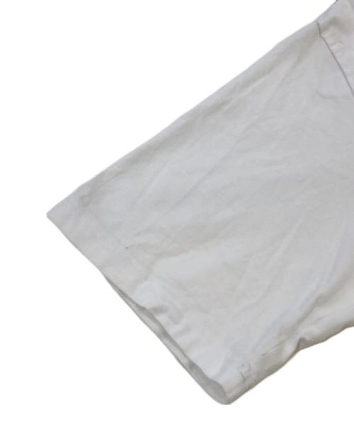 COMME des GARCONS HOMME（コムデギャルソン オム）COMME des GARCONS HOMME (コムデギャルソン オム) S/S Tee ホワイト サイズ:SIZE Lの古着・服飾アイテム