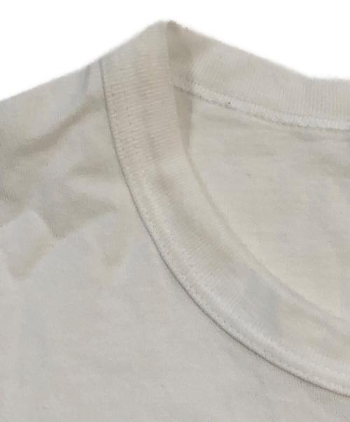 COMME des GARCONS HOMME（コムデギャルソン オム）COMME des GARCONS HOMME (コムデギャルソン オム) S/S Tee ホワイト サイズ:SIZE Lの古着・服飾アイテム