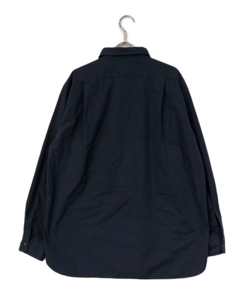 nanamica（ナナミカ）nanamica (ナナミカ) Regular Collar Wind Shirt ネイビー サイズ:SIZE Sの古着・服飾アイテム
