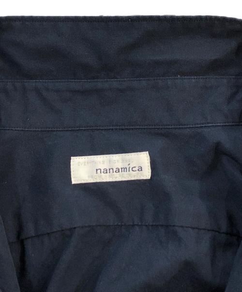 nanamica（ナナミカ）nanamica (ナナミカ) Regular Collar Wind Shirt ネイビー サイズ:SIZE Sの古着・服飾アイテム