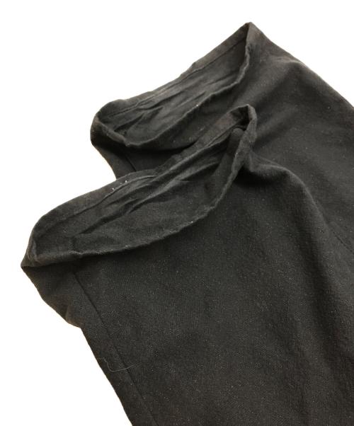 UNUSED（アンユーズド）UNUSED (アンユーズド) Wide glitter pants ブラック サイズ:SIZE 2の古着・服飾アイテム