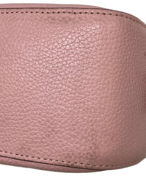 COACH（コーチ）COACH (コーチ) Disney (ディズニー) コラボショルダーバッグ ピンク×ブラウンの古着・服飾アイテム