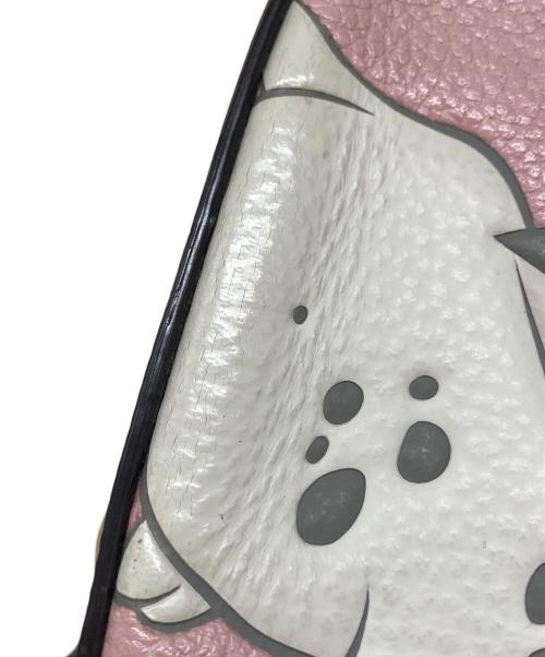 COACH（コーチ）COACH (コーチ) Disney (ディズニー) コラボショルダーバッグ ピンク×ブラウンの古着・服飾アイテム