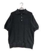 Taiga Takahashiタイガ タカハシ）の古着「1960'S POLO KNIT」｜ブラック