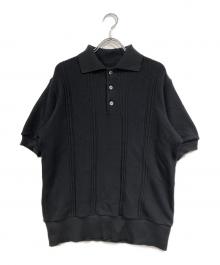 Taiga Takahashi（タイガ タカハシ）の古着「1960'S POLO KNIT」｜ブラック
