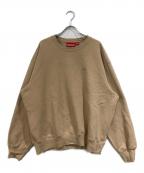 SUPREMEシュプリーム）の古着「Small Box Crewneck」｜ベージュ