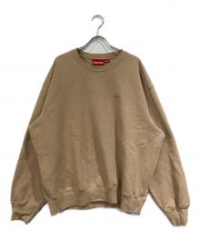 SUPREME（シュプリーム）の古着「Small Box Crewneck」｜ベージュ