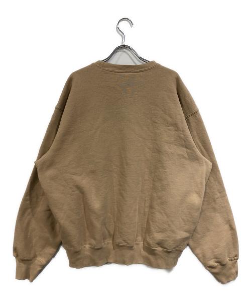 SUPREME（シュプリーム）Supreme (シュプリーム) Small Box Crewneck ベージュ サイズ:SIZE Mの古着・服飾アイテム