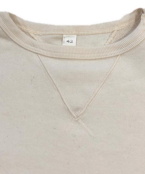 Taiga Takahashi（タイガ タカハシ）Taiga Takahashi (タイガ タカハシ) 603スウェット ホワイト サイズ:SIZE 42の古着・服飾アイテム