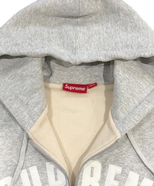 SUPREME（シュプリーム）Supreme (シュプリーム) Arc Thermal Zip Up Hooded Sweatshirt ホワイト サイズ:SIZE Mの古着・服飾アイテム