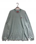 SUPREMEシュプリーム）の古着「Small Box L/S Tee」｜ブルー