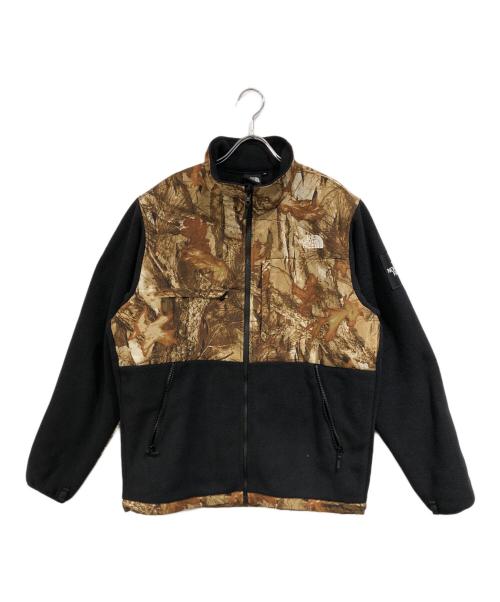 THE NORTH FACE（ザ ノース フェイス）THE NORTH FACE (ザ ノース フェイス) NOVELTY DENALI JACKET ブラック×カーキ サイズ:SIZE Mの古着・服飾アイテム