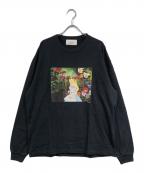 UNUSED×BEAUTY&YOUTH UNITED ARROWS×DISNEYアンユーズド×ビューティーアンドユースユナイテッドアローズ×ディズニー）の古着「Alice in Wonderland/LONGSLEEVE T-SHIRT」｜ブラック