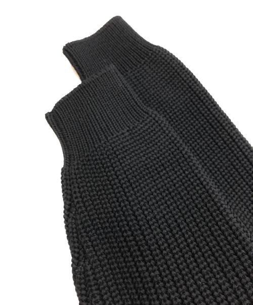 BATONER（バトナ―）BATONER (バトナ―) SIGNATURE DRIVERS KNIT ブラック サイズ:SIZE 3の古着・服飾アイテム