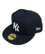 SUPREME×New Eraシュプリーム×ニューエラ）の古着「59FIFTYキャップ」｜ブラック
