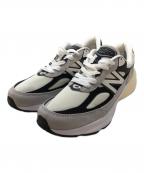NEW BALANCEニューバランス）の古着「U990TG6」｜ホワイト×ブラック