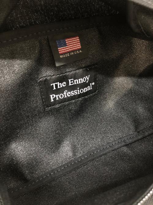 ENNOY（エンノイ）ENNOY (エンノイ) Waist Bag Cordura Nylon ブラックの古着・服飾アイテム