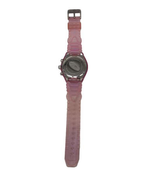 TECHNOMARINE（テクノマリーン）TECHNOMARINE (テクノマリーン) テクノダイヤモンドクロノグラフ ピンクの古着・服飾アイテム