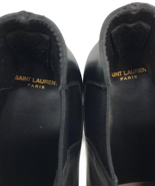 Saint Laurent Paris（サンローランパリ）Saint Laurent Paris (サンローランパリ) チェルシーサイドゴアブーツ ブラック サイズ:SIZE 42の古着・服飾アイテム