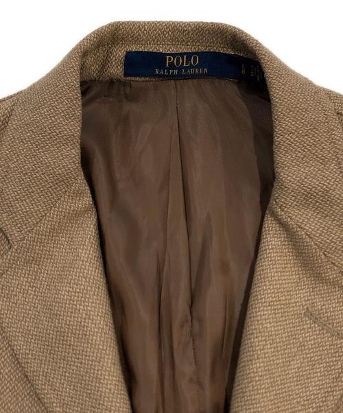 POLO RALPH LAUREN（ポロ・ラルフローレン）POLO RALPH LAUREN (ポロ・ラルフローレン) ウール3Bジャケット ベージュ サイズ:SIZE Lの古着・服飾アイテム