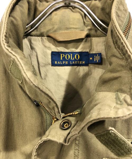POLO RALPH LAUREN（ポロ・ラルフローレン）POLO RALPH LAUREN (ポロ・ラルフローレン) M65フィールドジャケット グリーン サイズ:SIZE Mの古着・服飾アイテム